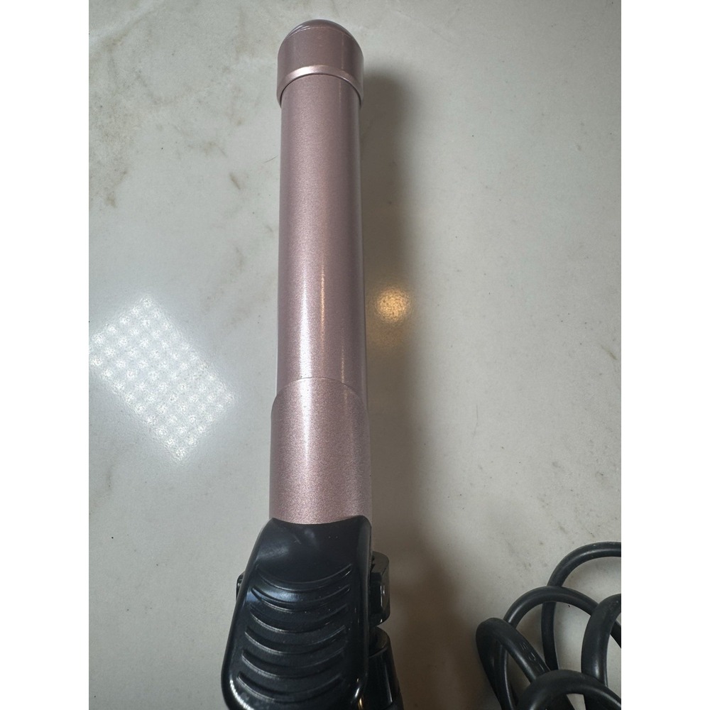 Beachwaver B1 Rotating Curling Iron 1" Ceramic Barrel Midnight Rose Black - Picture 5 of 11
